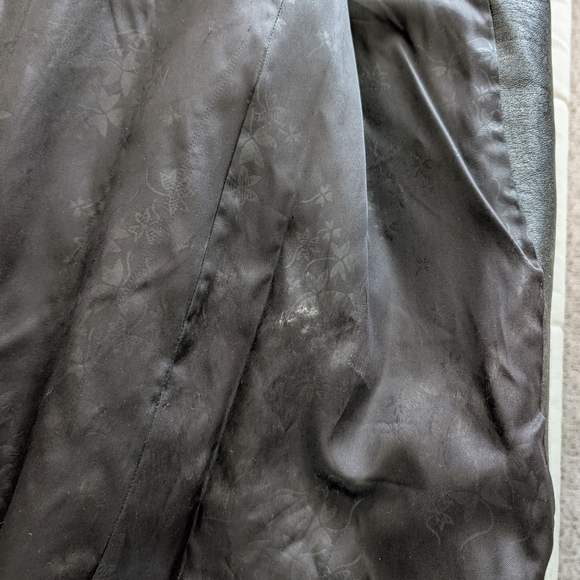 Royal Minke by Hillmoor Faux Mink Fur Coat Full Length Black, Pockets size M/L - Picture 10 of 10